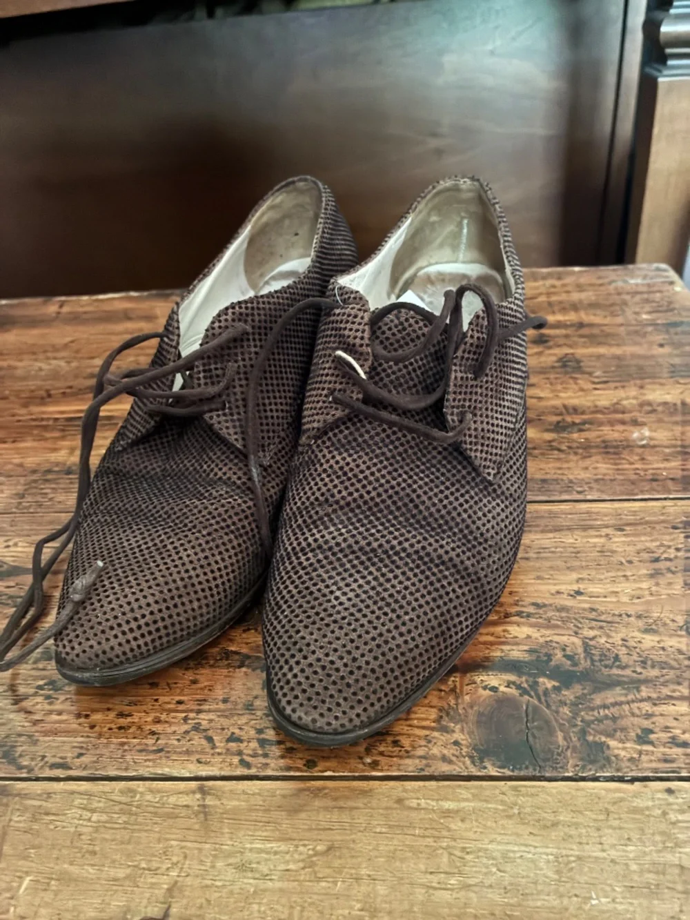 Witchy 80s Oxford Kitten Heel